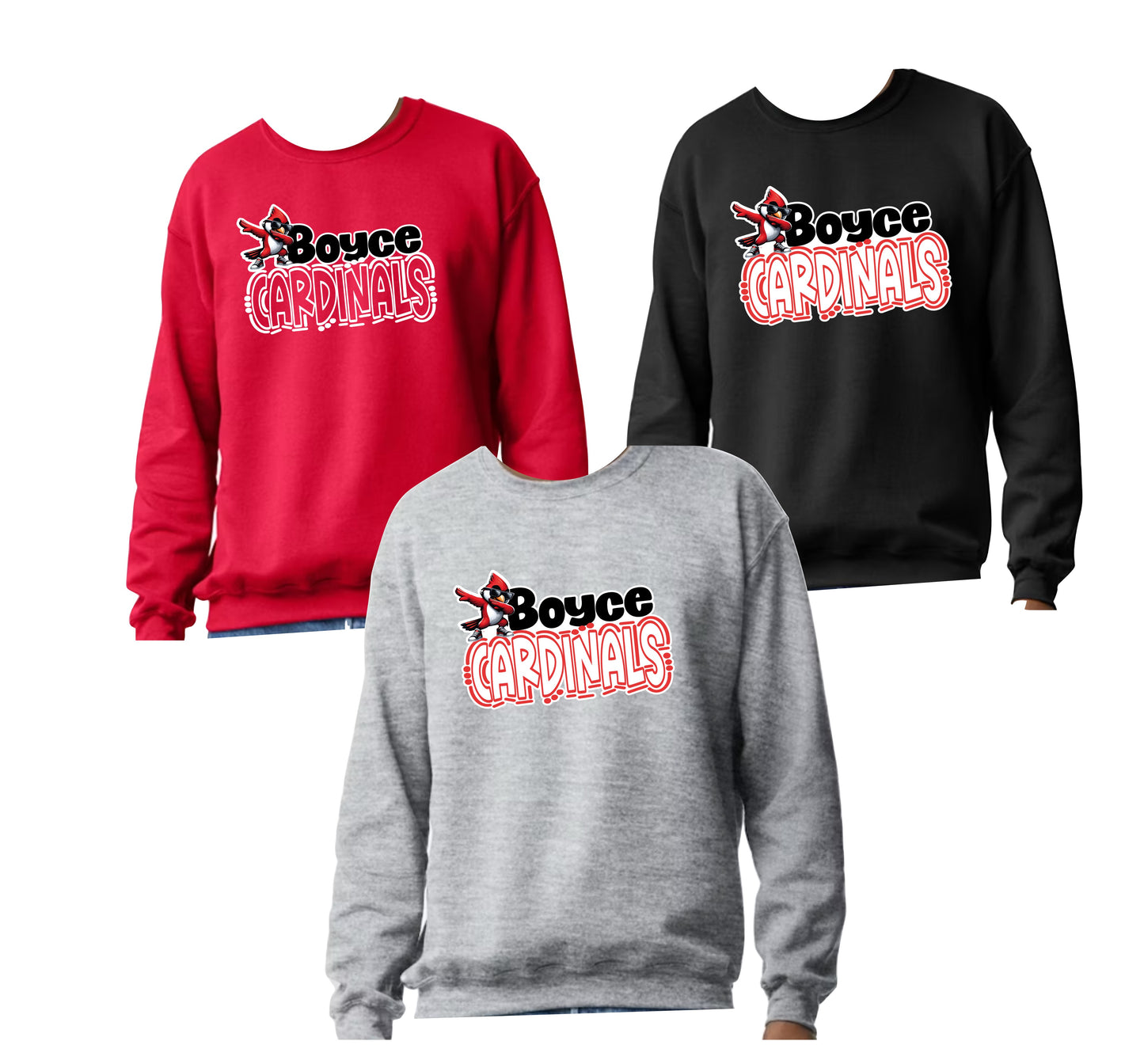 Boyce Adult Sweatshirt Design 1