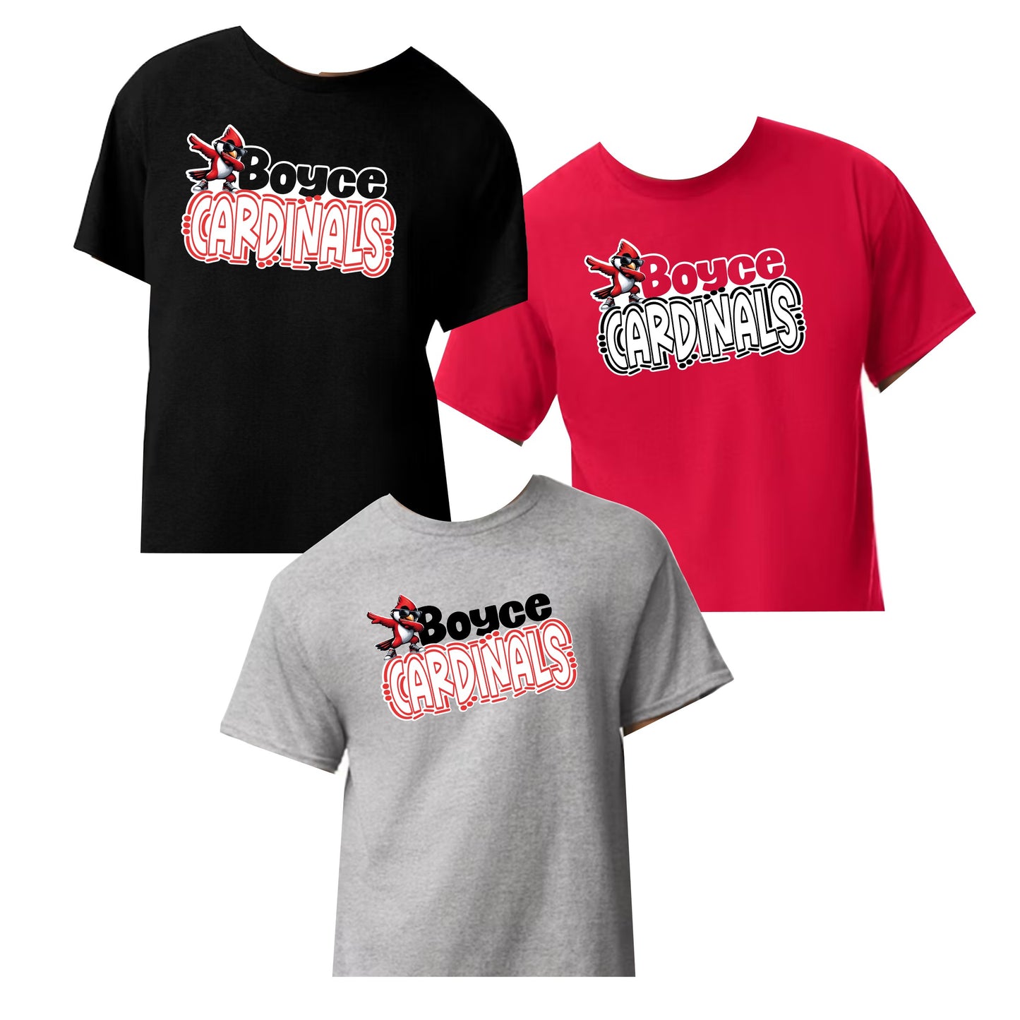 Boyce Short Sleeve T-Shirt Design 1