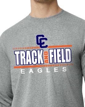 CCHS Track and Field Long Sleeve T Shirt Design 2