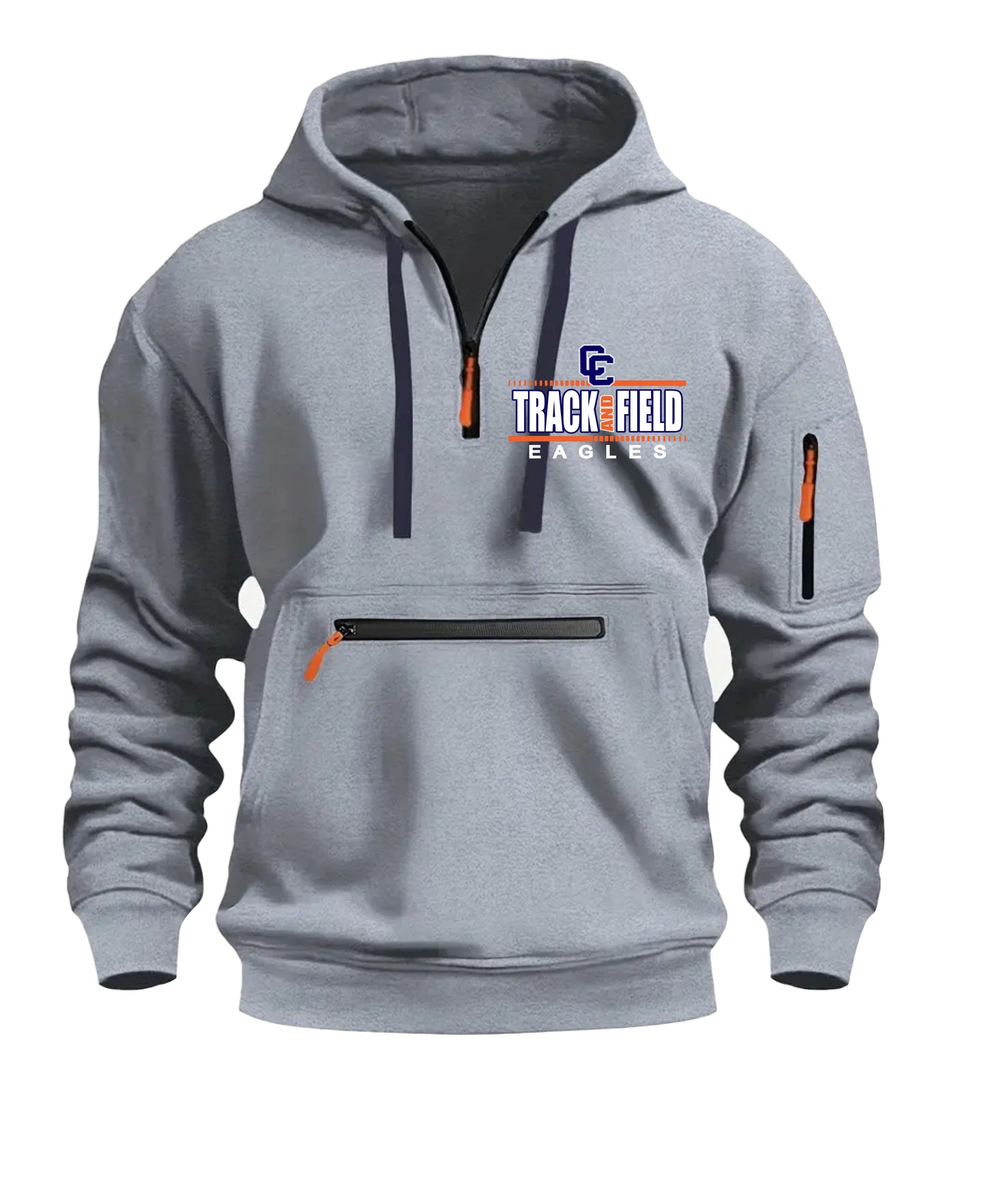 CCHS Track and Field - 1/4 Zip Hoodie