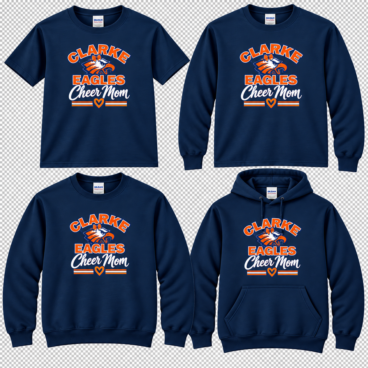 CCYCL Navy Cheer Mom