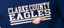 CCHS Eagles Hoodie Women's Fit Logo Design 2