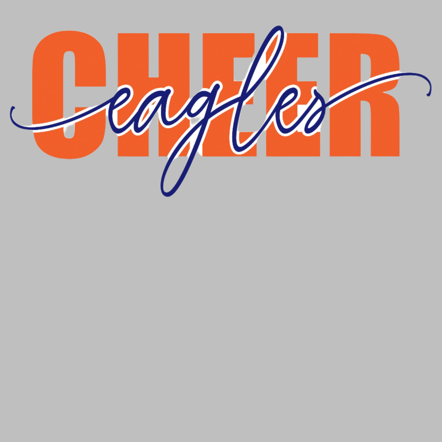 CCHS Cheer Short Sleeve T-Shirt Logo Design 1