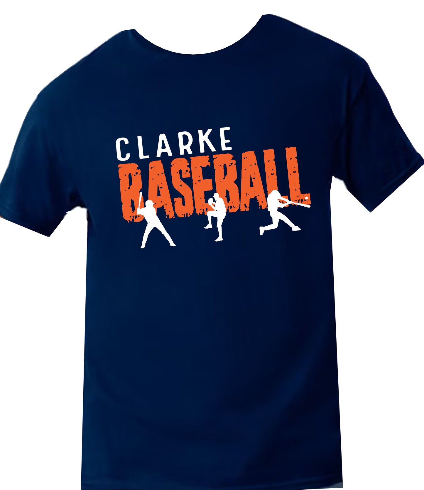 EAA Baseball Short Sleeve T-Shirt CC Logo Design 2