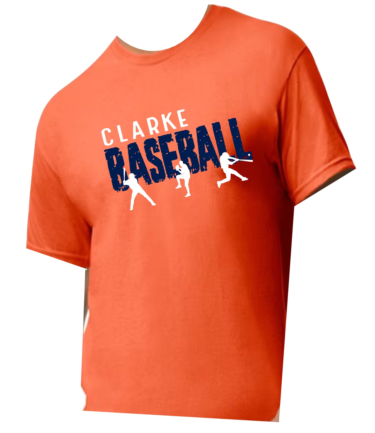 EAA Baseball Short Sleeve T-Shirt CC Logo Design 2