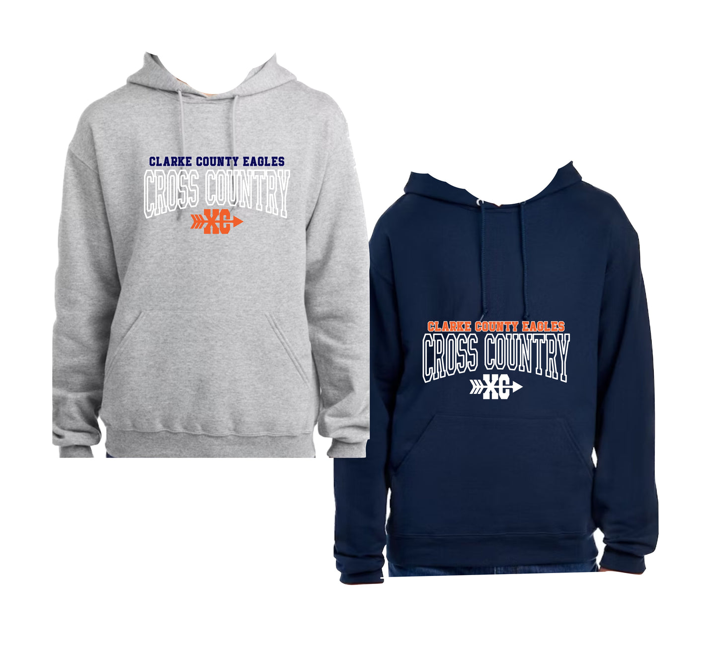 CCHS Cross Country Hoodie Logo Design 2