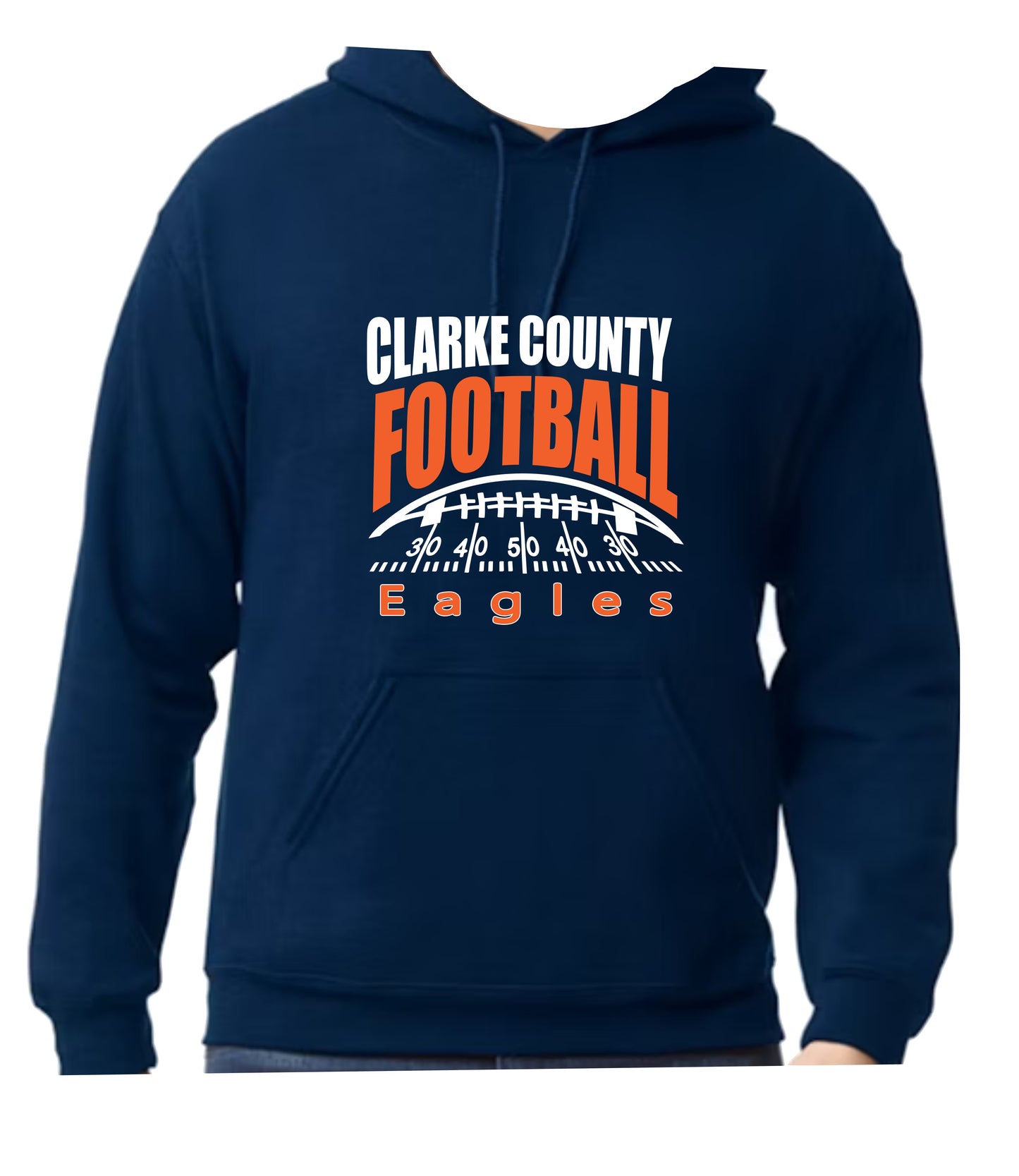 EAA Football Hoodie Logo Design 1