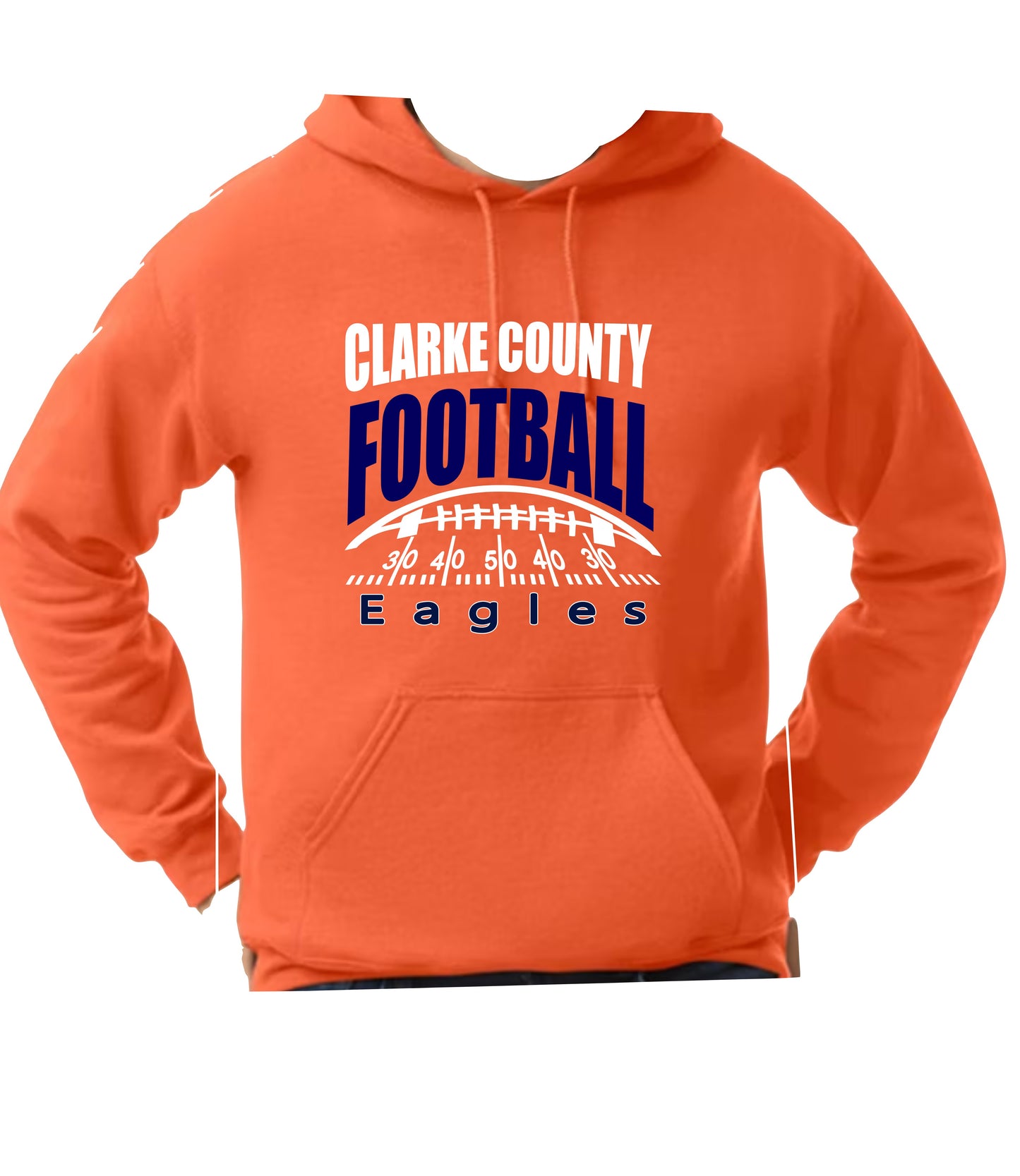 EAA Football Hoodie Logo Design 1