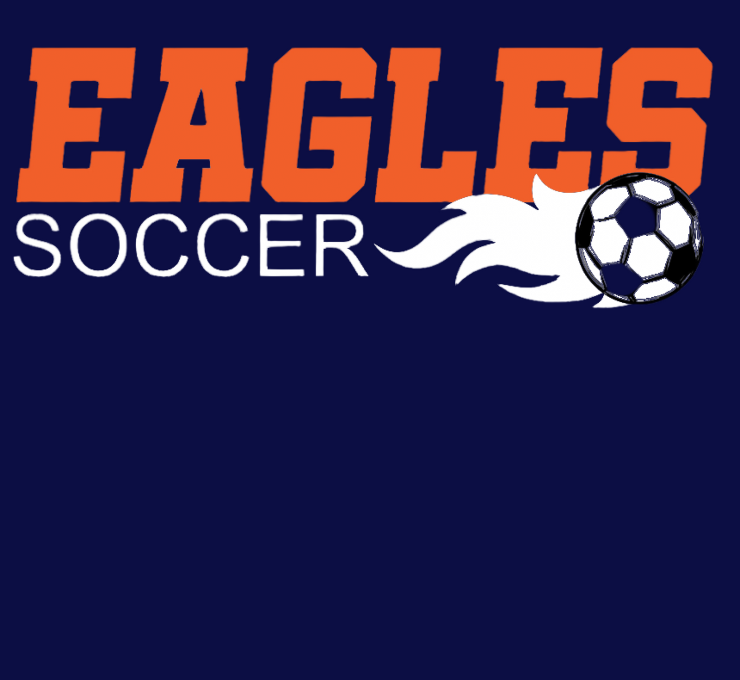 CCHS Soccer Hoodie Women's Fit Logo Design 3
