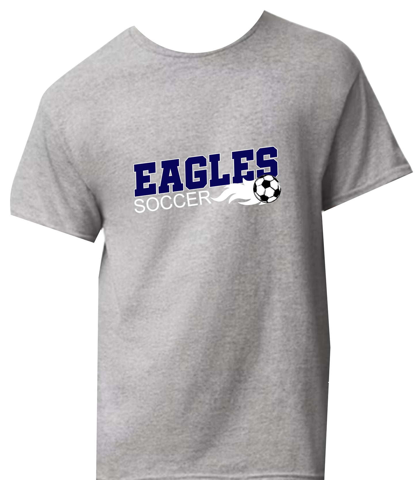CCHS Soccer Short Sleeve T-Shirt Logo Design 3