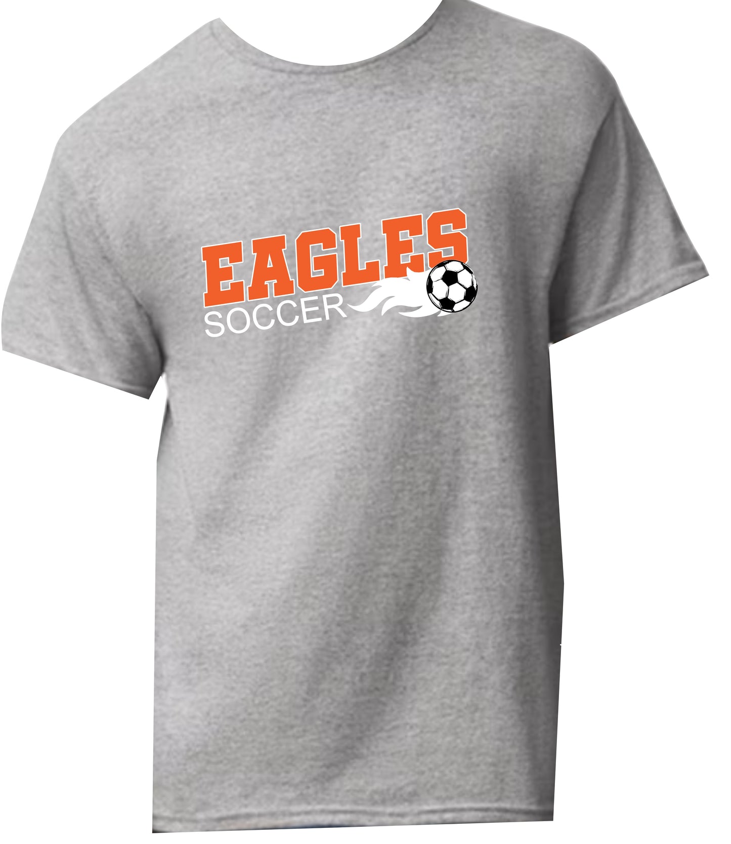 CCHS Soccer Short Sleeve T-Shirt Logo Design 3