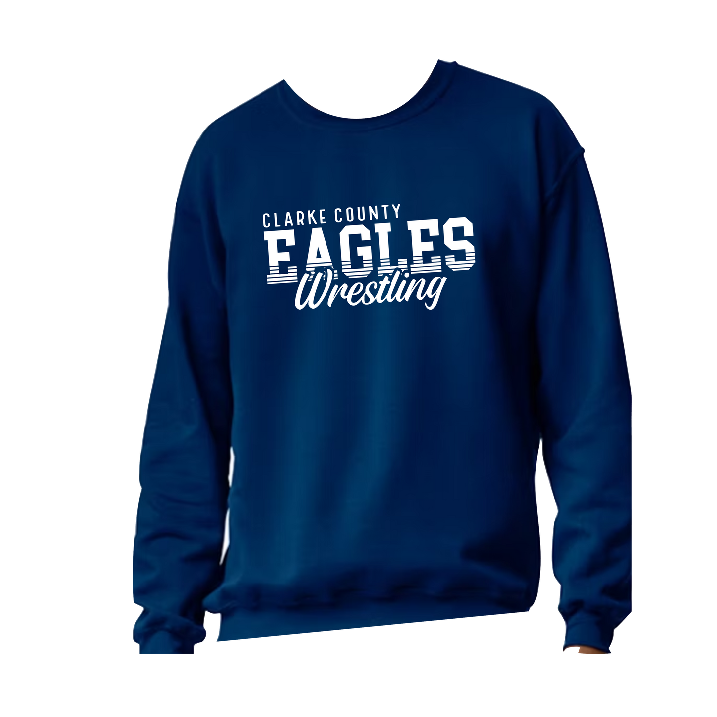 CCHS Wrestling Crewneck Sweatshirt Design 1