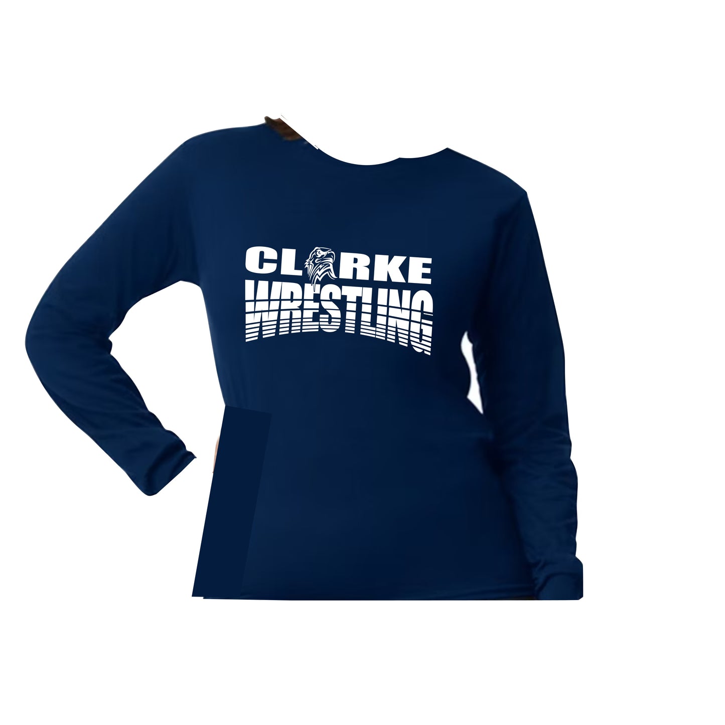 CCHS Wrestling Long Sleeve T-Shirt Logo Designs 2