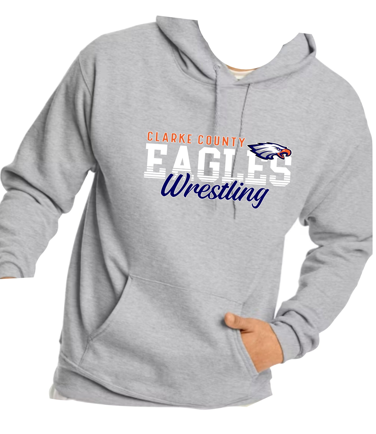 EAA Wrestling Hoodie Unisex Fit Logo Design 1