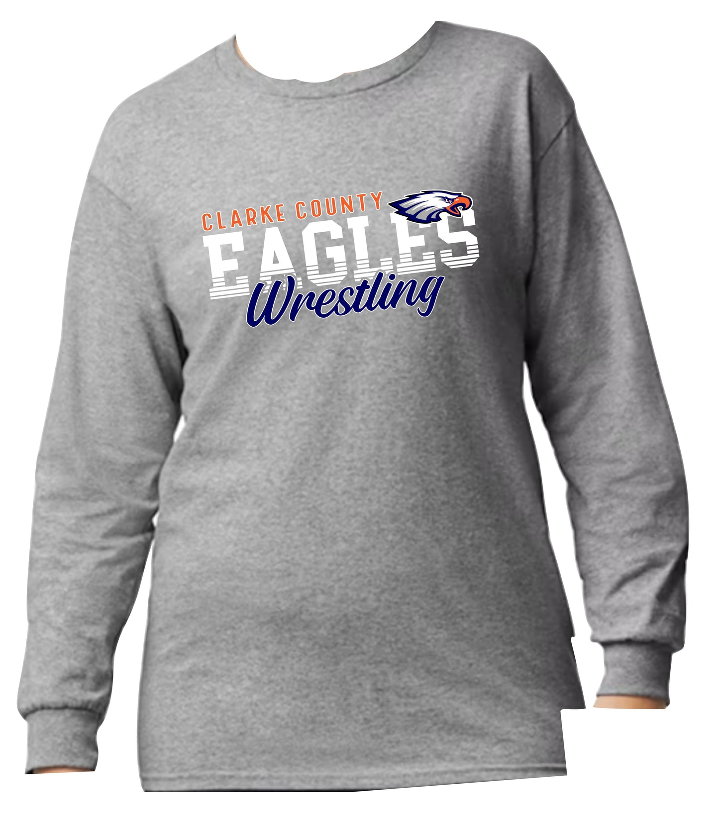 EAA Wrestling Long Sleeve T-Shirt Logo Designs 1