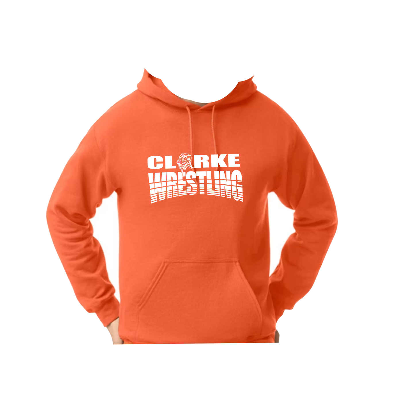 CCHS Wrestling Hoodie Unisex Fit Logo Design 2