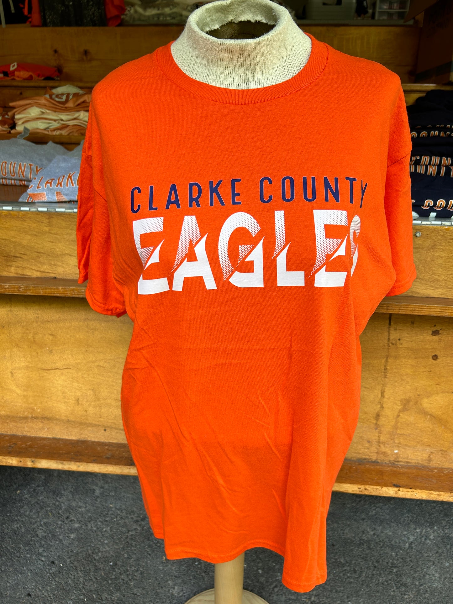 EAA Eagles Short Sleeve T-Shirt Logo Design 4D