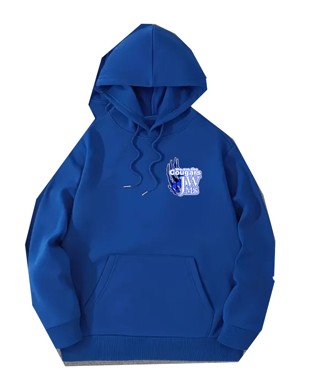 J-WMS Cougar Claw Pocket Design Hoodie Unisex Fit