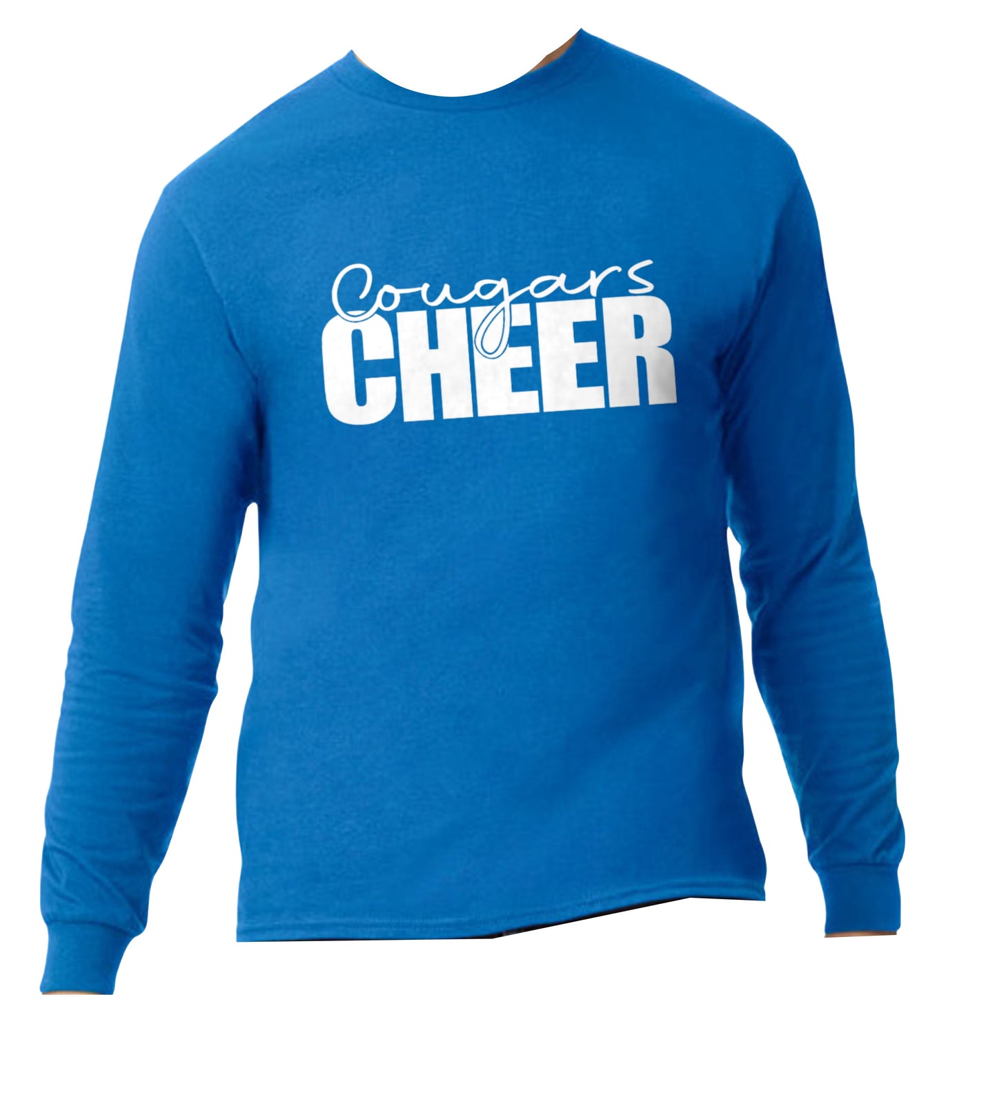 J-WMS Cheer Long Sleeve T-Shirt Design 2