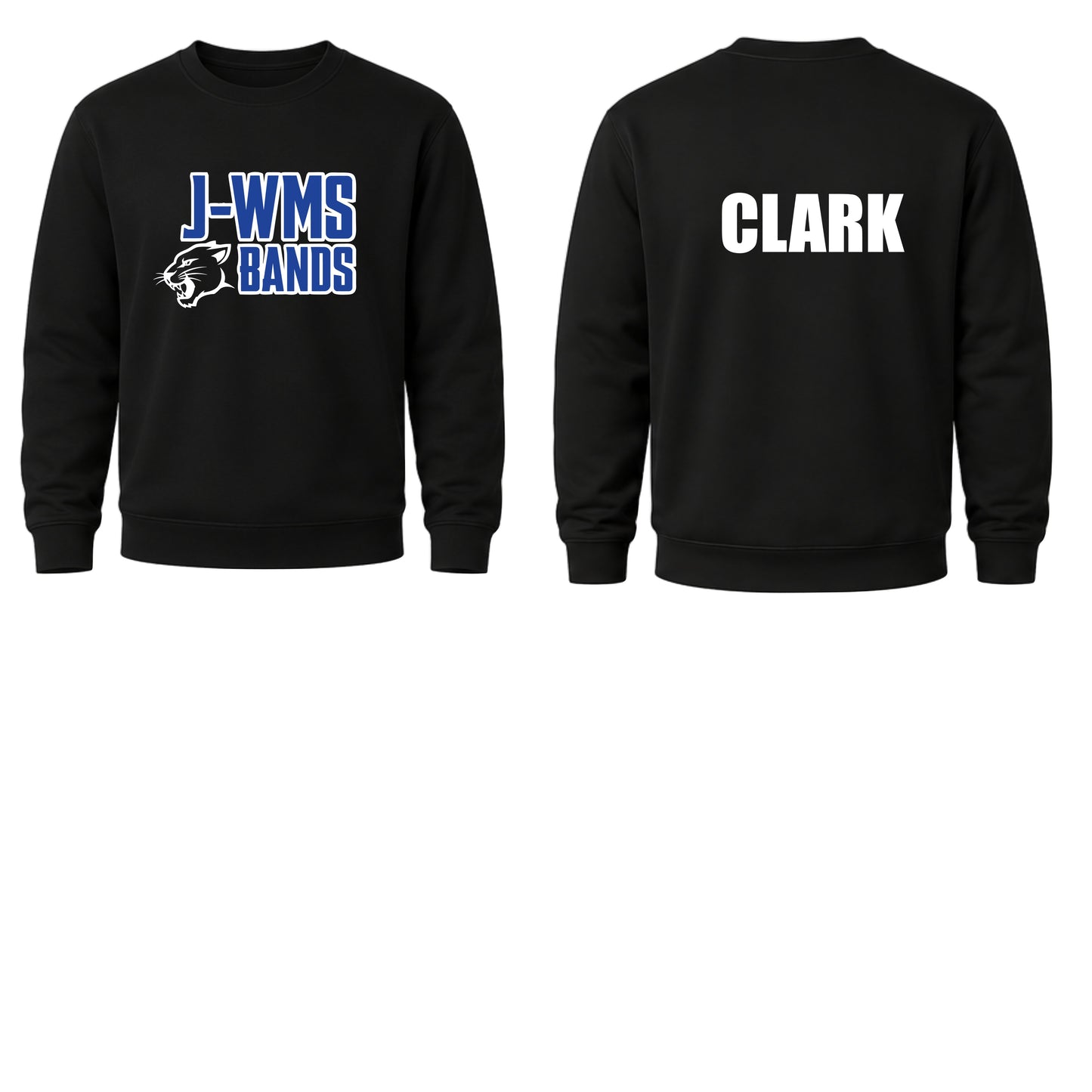 J-WMS Bands Crewneck Unisex's Fit