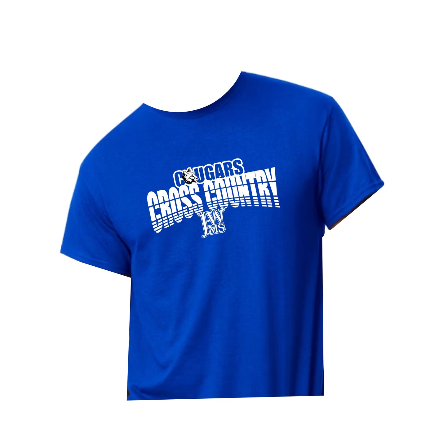 J-WMS Cross Country Short Sleeve T-Shirt Design 2
