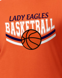 CCHS Basketball Ladies Short Sleeve T-Shirt Logo Design 2