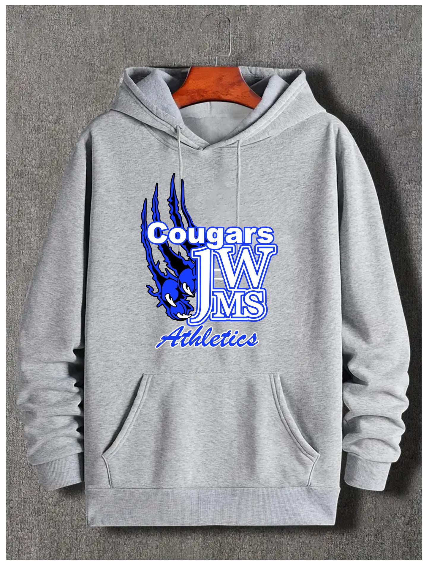 J-WMS Cougar Claw Athletics Hoodie Unisex Fit