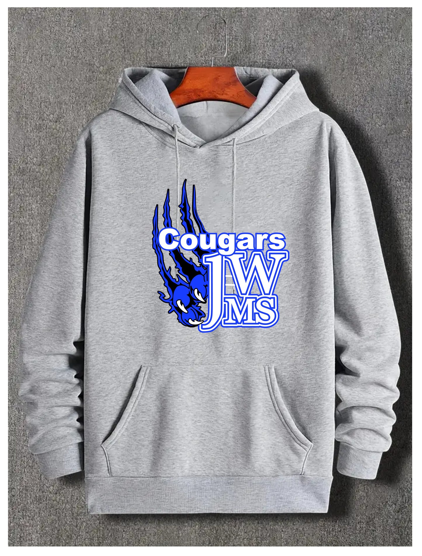 J-WMS Cougar Claw Hoodie Unisex's Fit