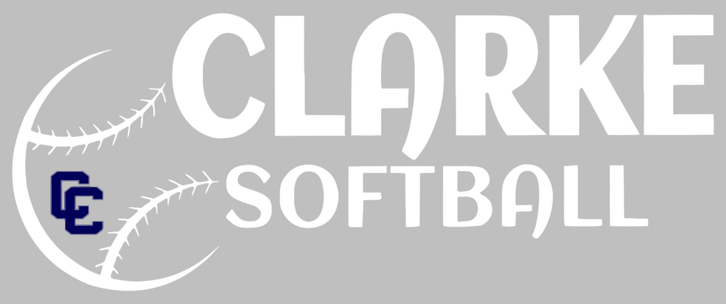 CCHS Softball Long Sleeve T-Shirt CC Logo Design 1