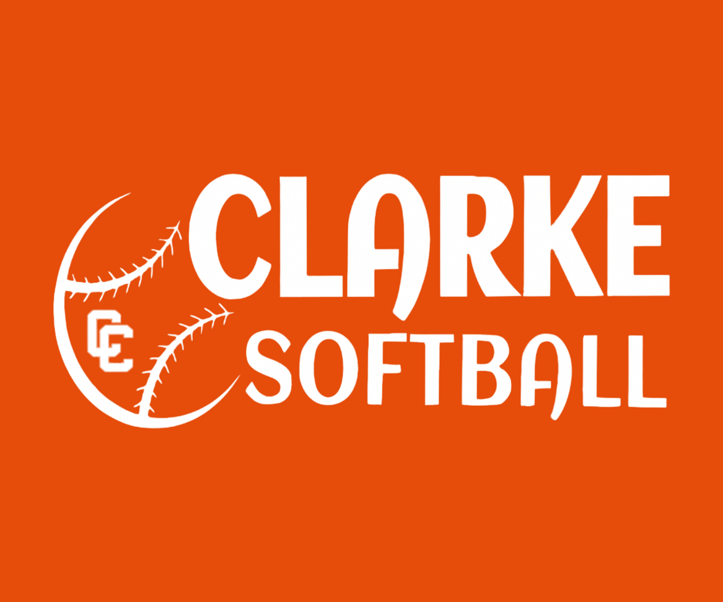 CCHS Softball Long Sleeve T-Shirt CC Logo Design 1