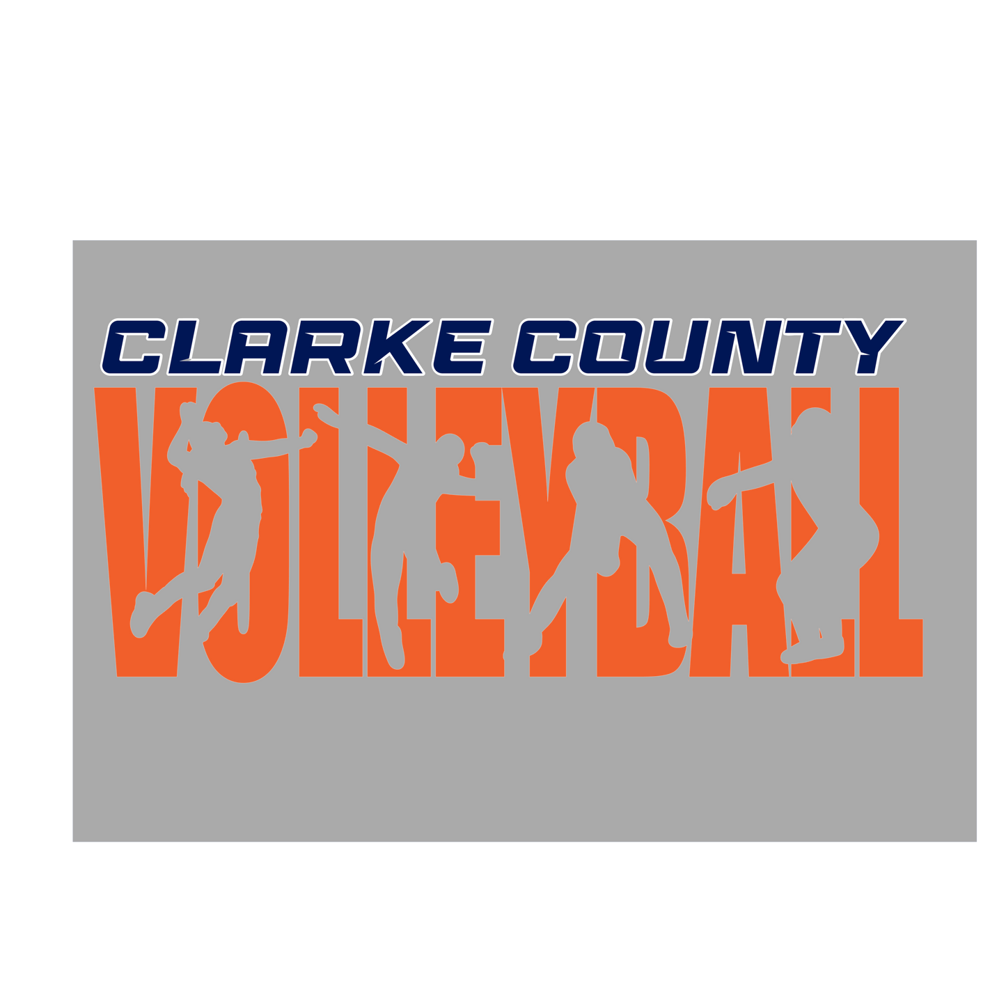 EAA Volleyball Short Sleeve T-Shirt Logo Design 5
