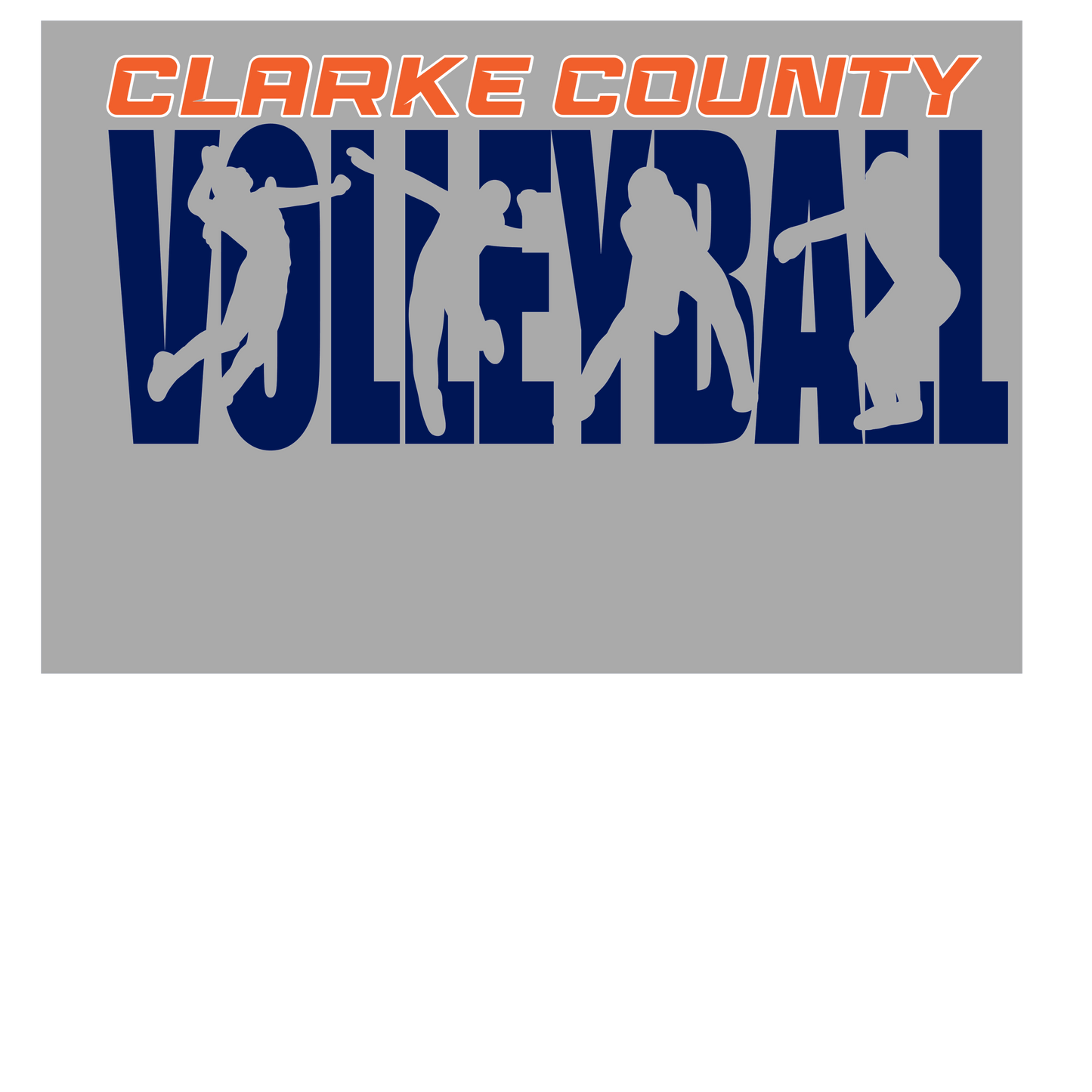 EAA Volleyball Short Sleeve T-Shirt Logo Design 5