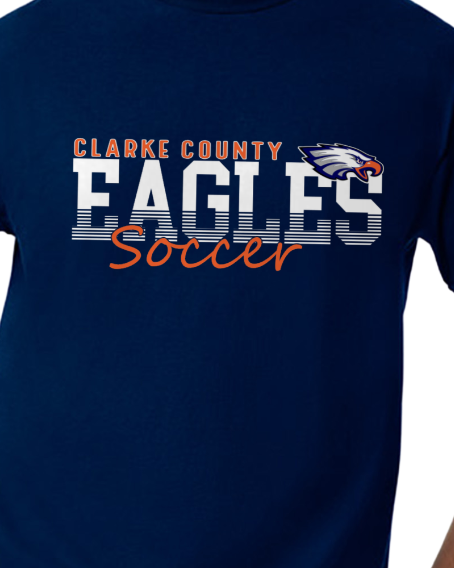 CCHS Soccer Short Sleeve T-Shirt Logo Design 5