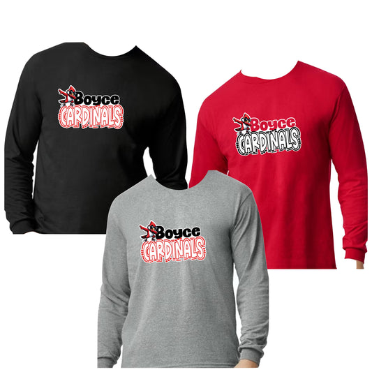 Boyce Long Sleeve T-Shirt Design 1
