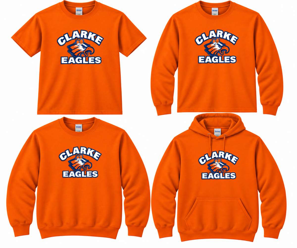 CCYCL Youth Clarke Eagles Orange