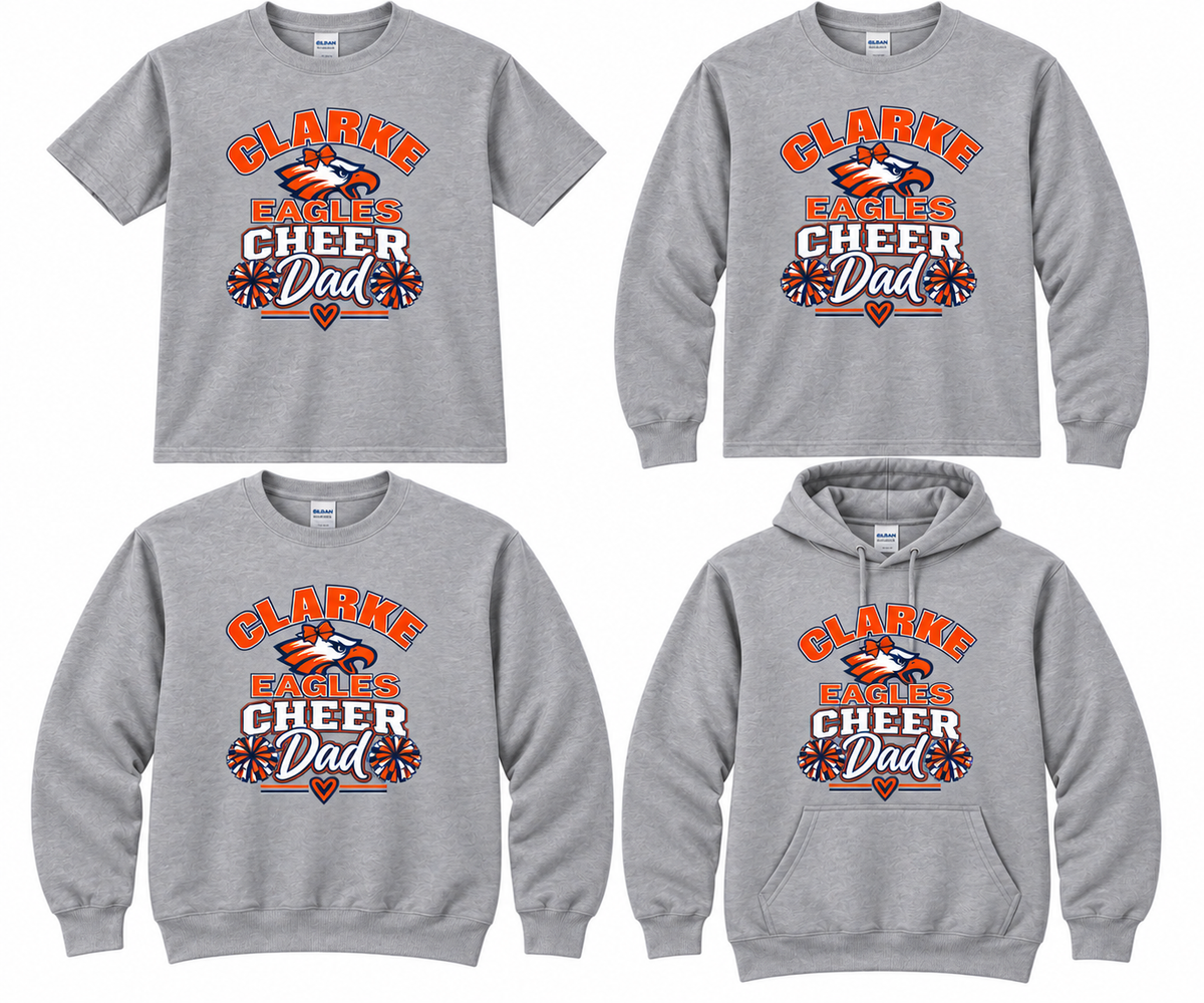 CCYCL Adult Grey Cheer Dad