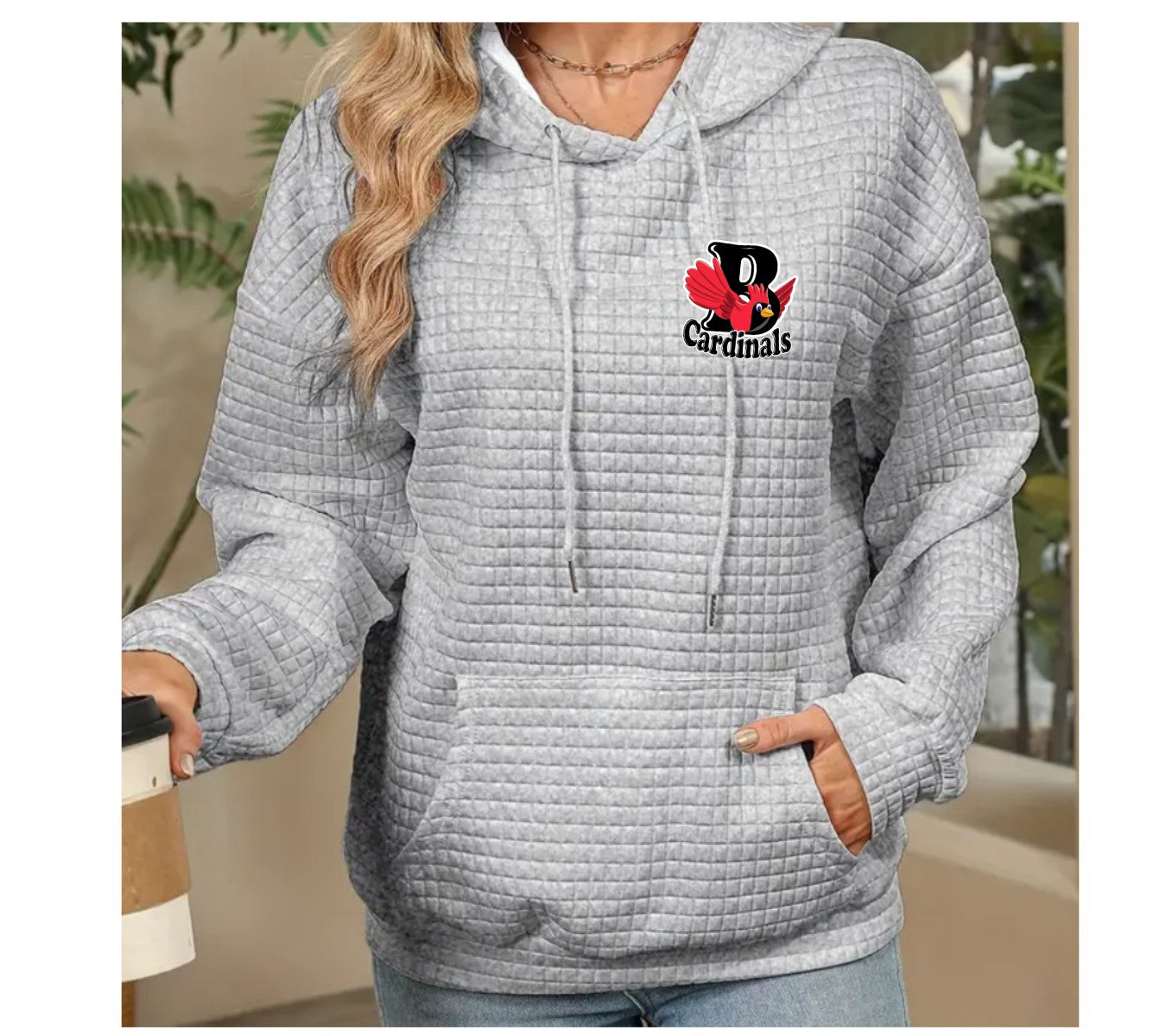 Boyce Waffle Weave Women's Hoodie