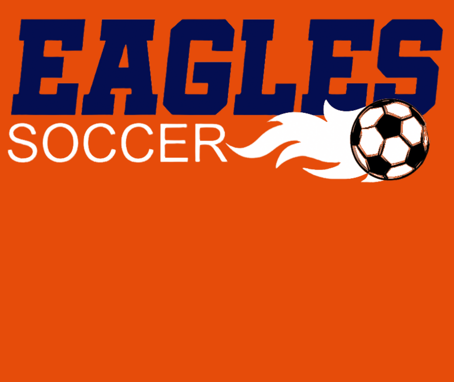 CCHS Soccer Hoodie Unisex Fit Logo Design 3