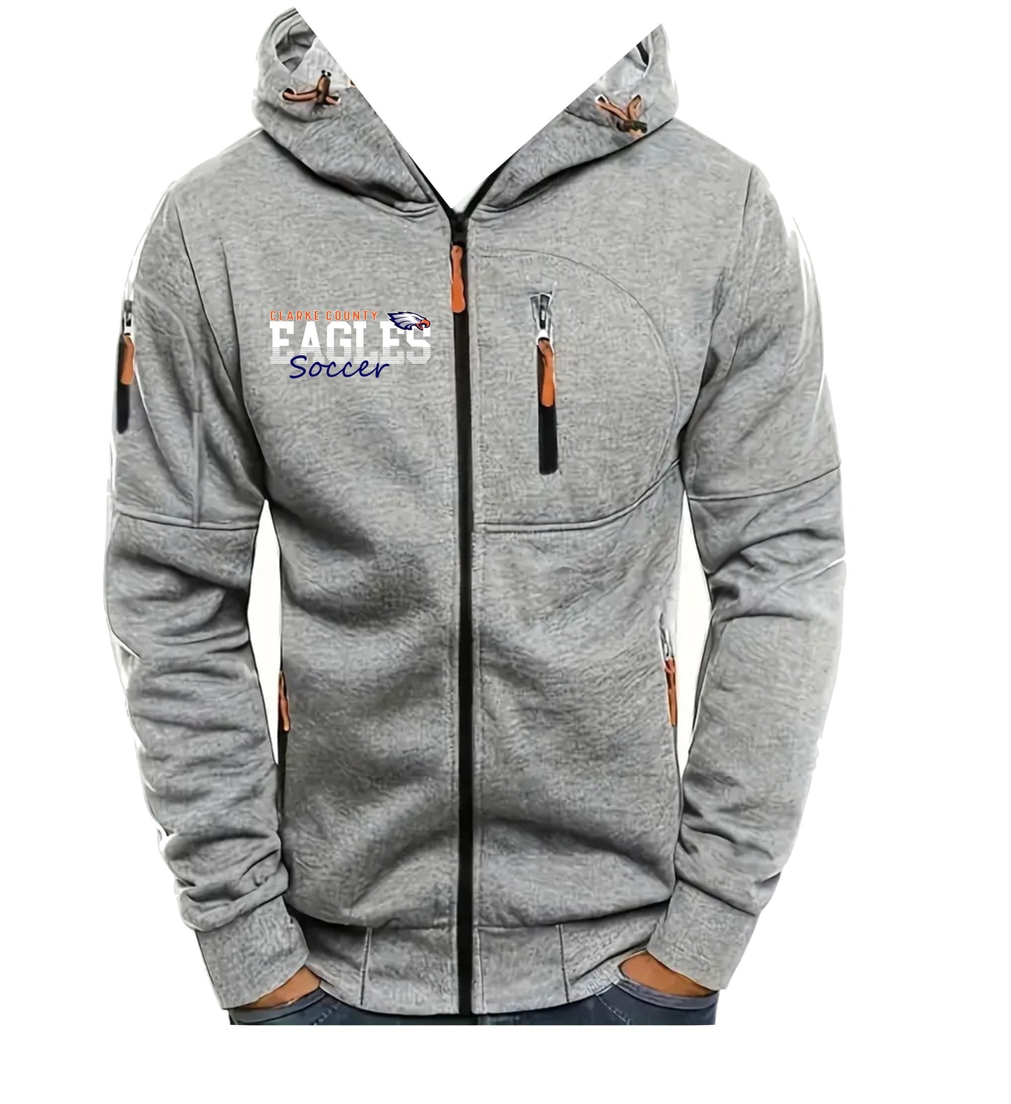 CCHS Soccer - Full Zip Hoodie