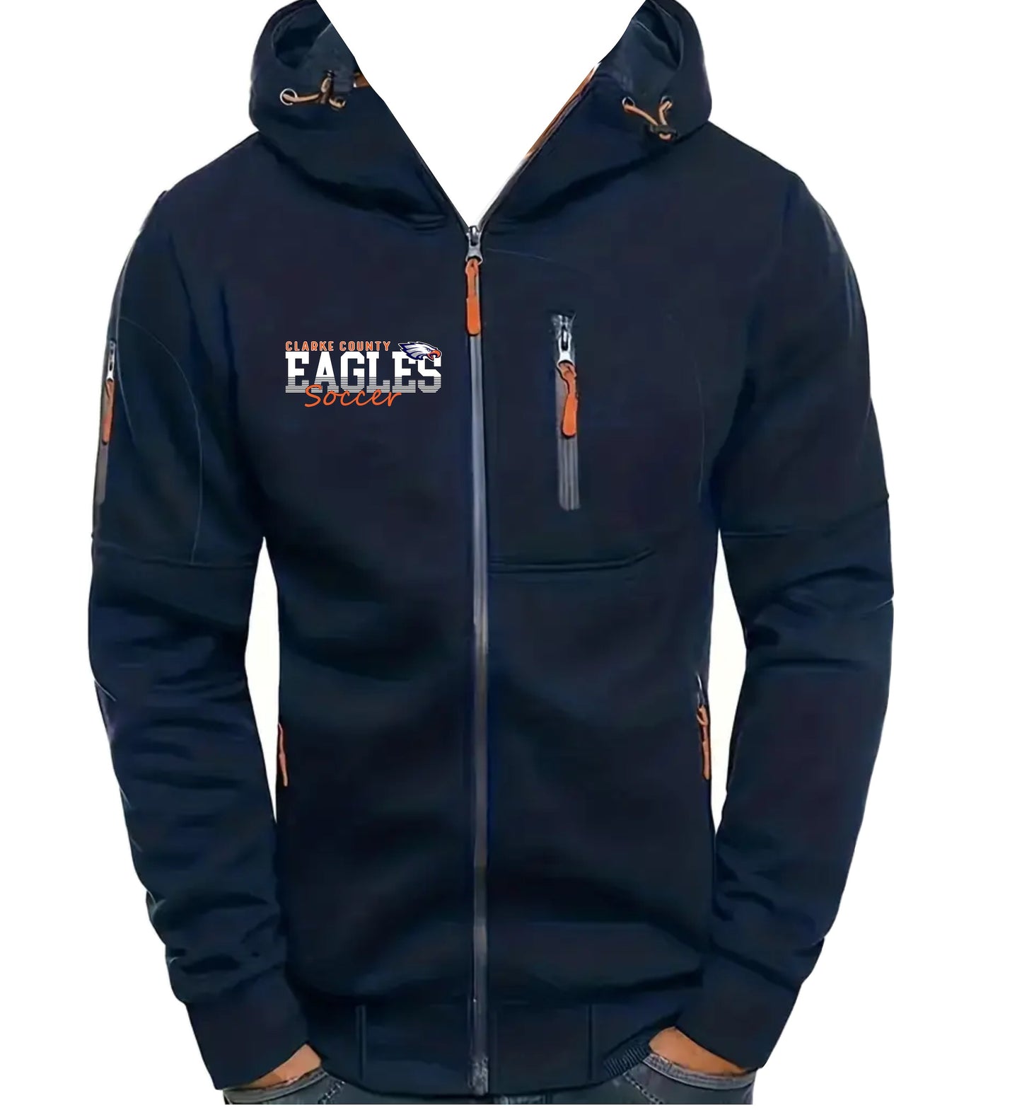CCHS Soccer - Full Zip Hoodie
