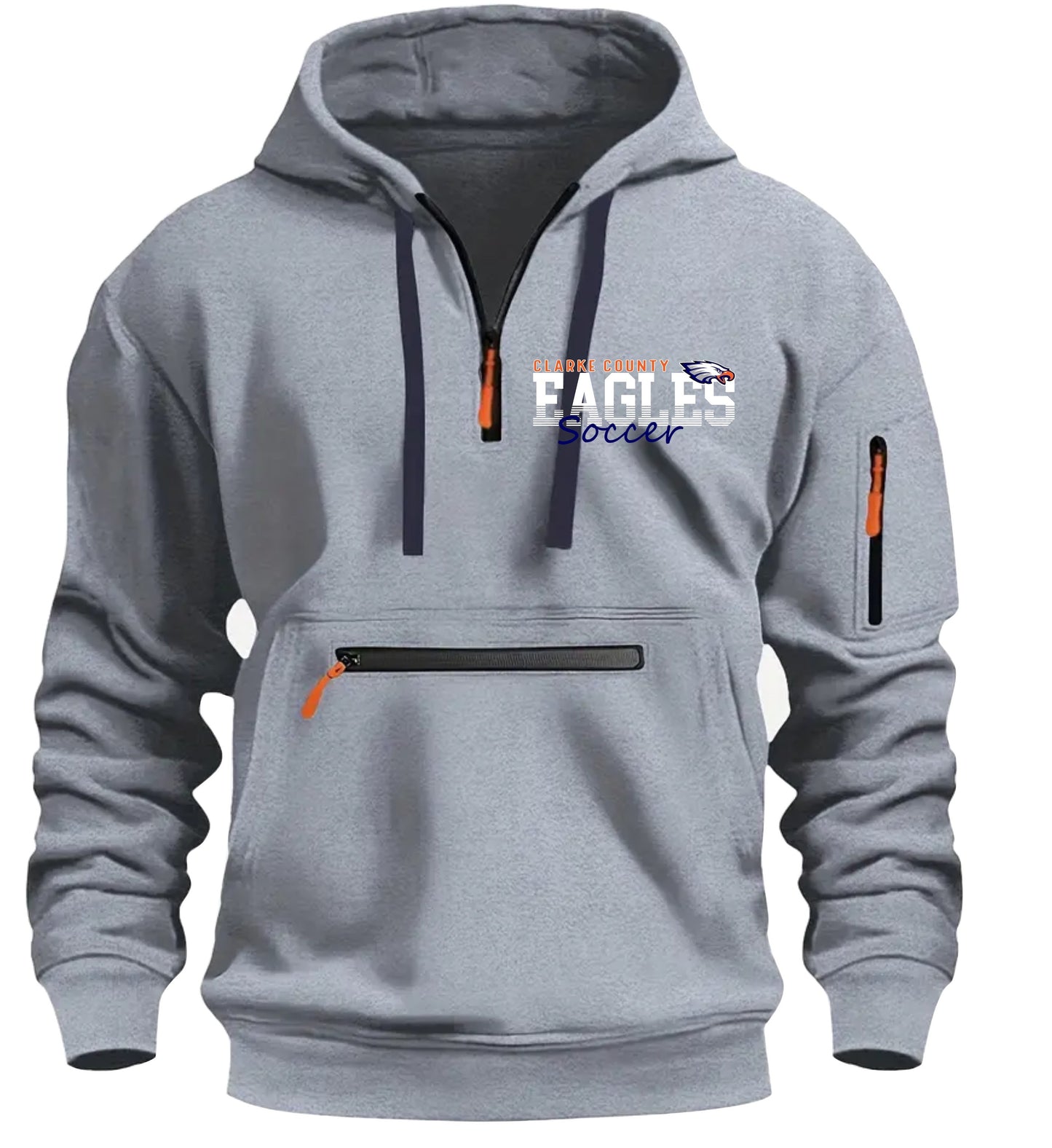CCHS Soccer - 1/4 Zip Hoodie
