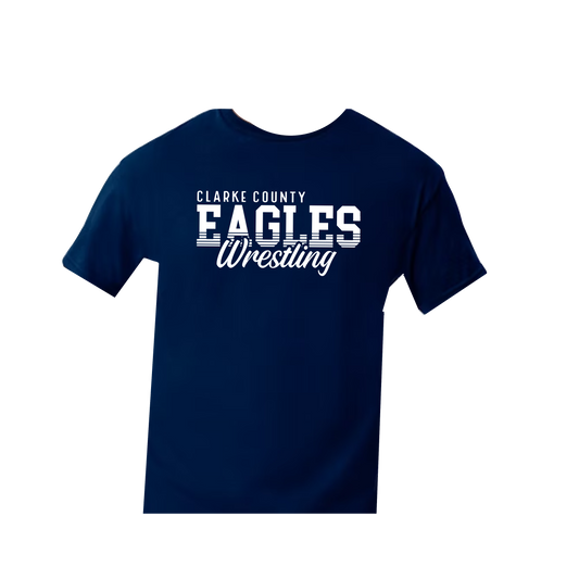 CCHS Wrestling Short Sleeve T-Shirt Logo Designs 1