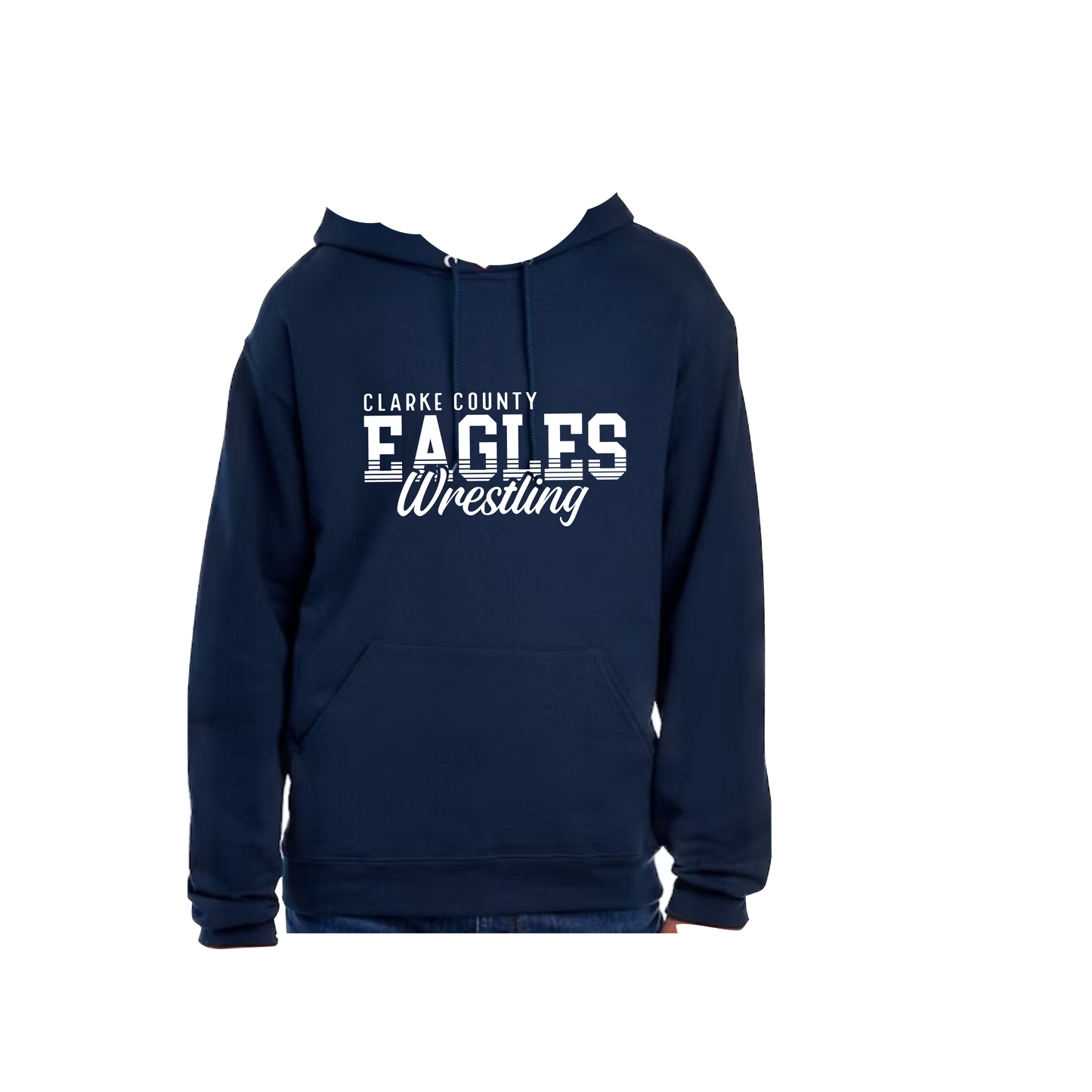 CCHS Wrestling Hoodie Unisex Fit Logo Design 1