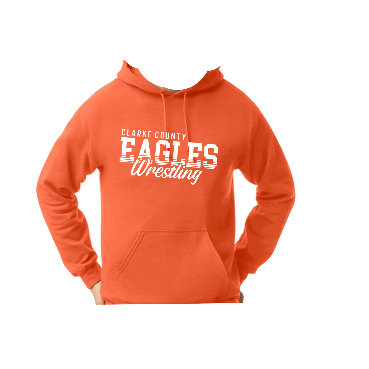 CCHS Wrestling Hoodie Unisex Fit Logo Design 1