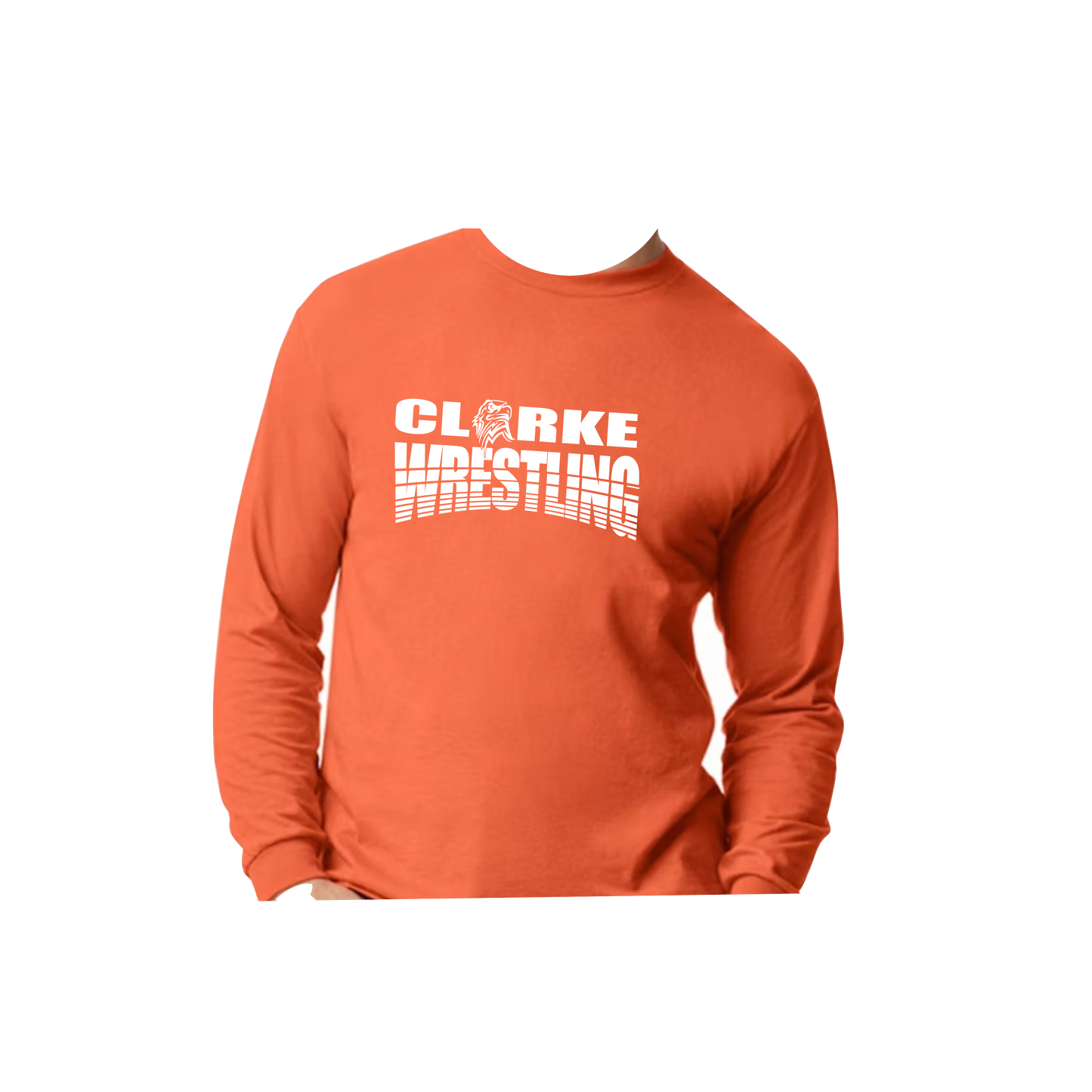 CCHS Wrestling Long Sleeve T-Shirt Logo Designs 2