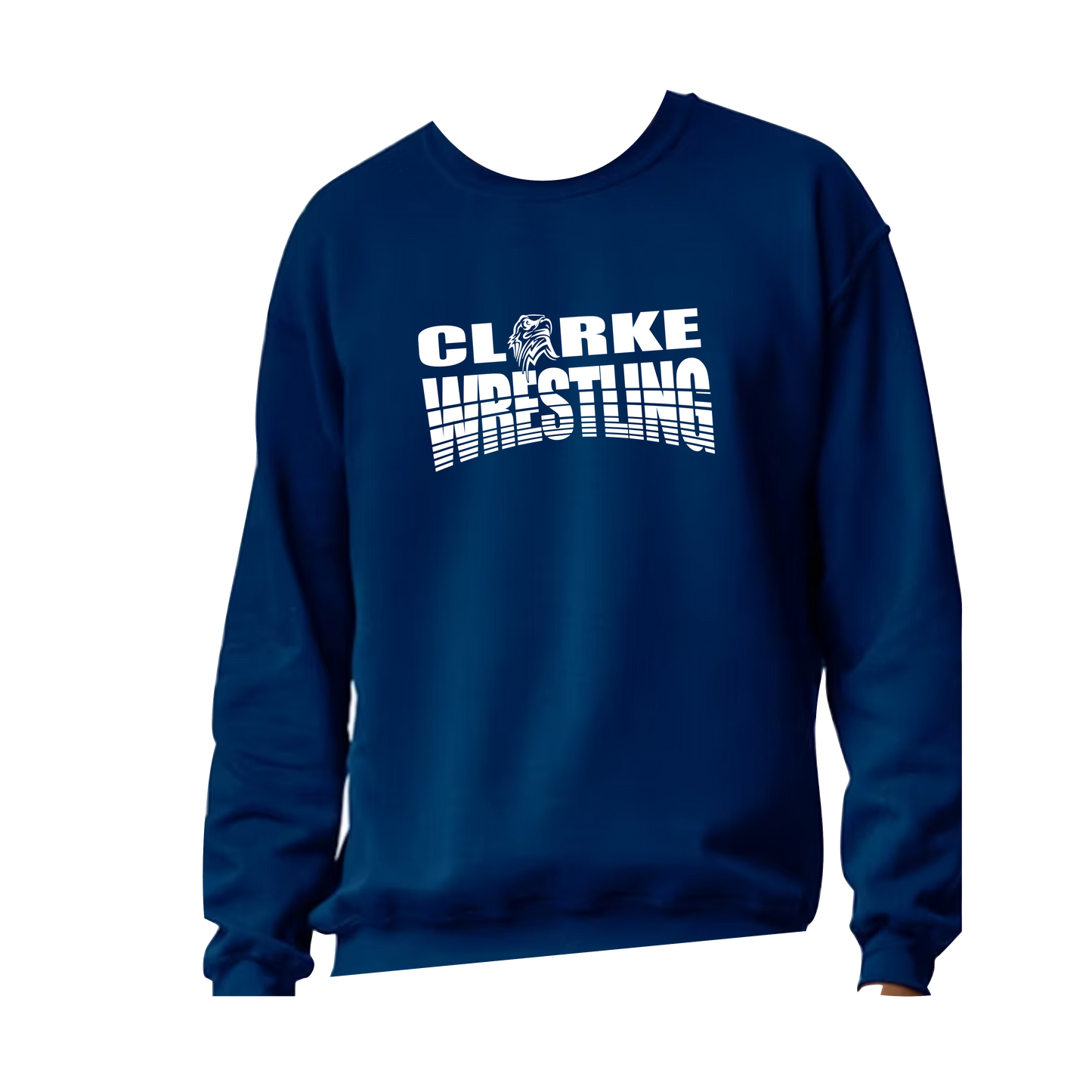 CCHS Wrestling Crewneck Sweatshirt Design 2