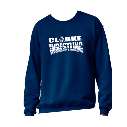 CCHS Wrestling Crewneck Sweatshirt Design 2