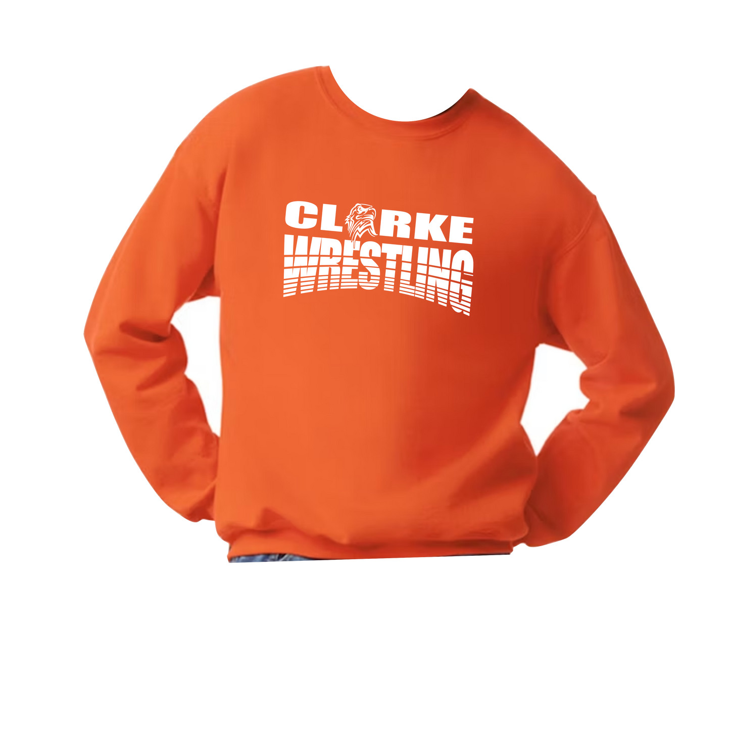 CCHS Wrestling Crewneck Sweatshirt Design 2