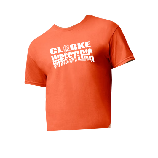 CCHS Wrestling Short Sleeve T-Shirt Logo Design 2