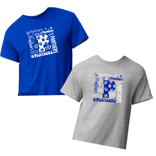 Cooley Adult Short Sleeve T-Shirt Words Design